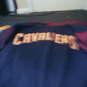 A mens medium Cleveland cavaliers jacket